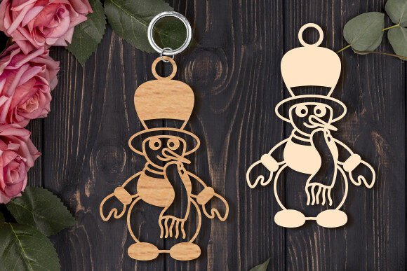 Download Christmas Keychain Laser Cut Svg - Premium Resources