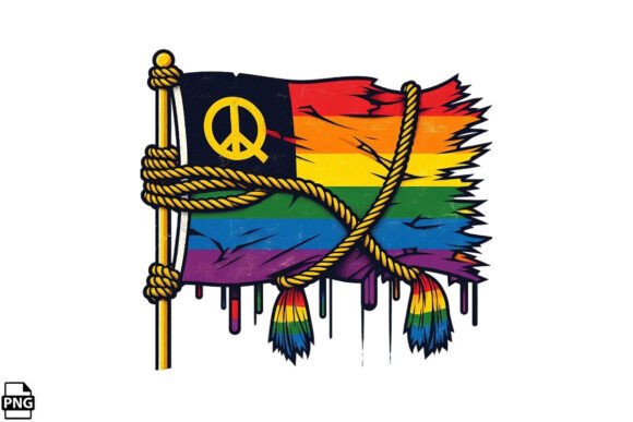 Download Distressed LGBTQ Pride Flag PNG Clipart - Pride flag png Collection