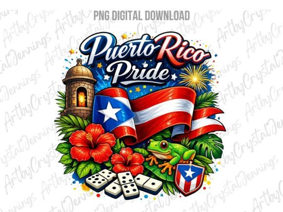 Download Tropical Puerto Rico Pride Flag PNG - Pride flag png Collection