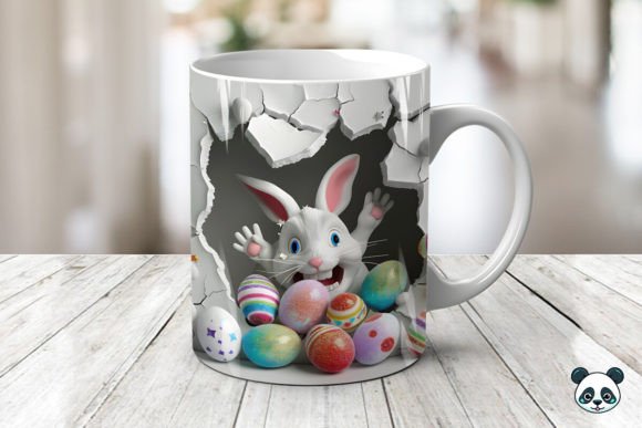 Download Easter Bunny 3D Mug Wrap Sublimation - 3d mug wrap Collection